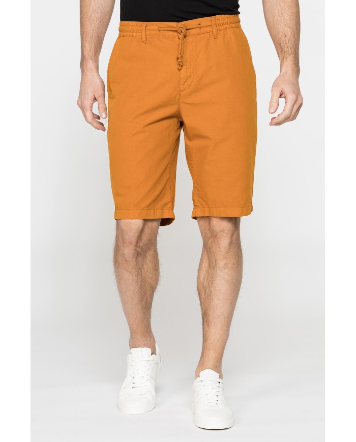 BERMUDA IN RIPSTOP LEGGERO CON ELASTICO E COULISSE