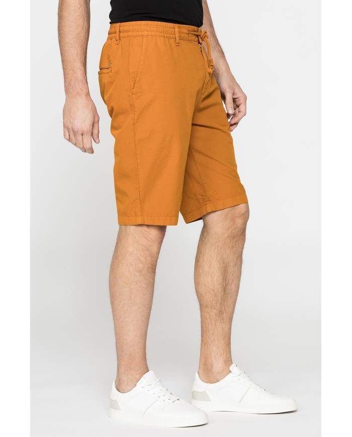 BERMUDA IN RIPSTOP LEGGERO CON ELASTICO E COULISSE