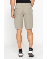 BERMUDA IN RIPSTOP LEGGERO CON ELASTICO E COULISSE