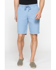 BERMUDA IN RIPSTOP LEGGERO CON ELASTICO E COULISSE