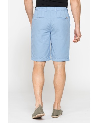 BERMUDA IN RIPSTOP LEGGERO CON ELASTICO E COULISSE