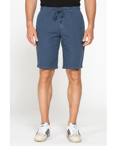 BERMUDA IN RIPSTOP LEGGERO CON ELASTICO E COULISSE