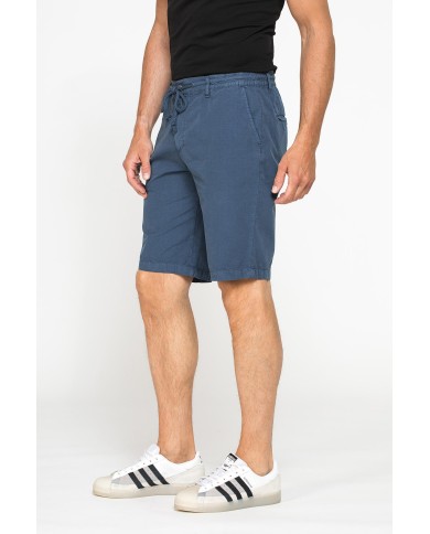 BERMUDA IN RIPSTOP LEGGERO CON ELASTICO E COULISSE