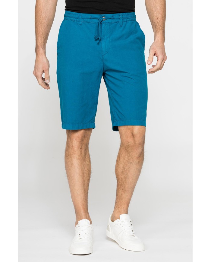 BERMUDA IN RIPSTOP LEGGERO CON ELASTICO E COULISSE