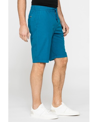 BERMUDA IN RIPSTOP LEGGERO CON ELASTICO E COULISSE