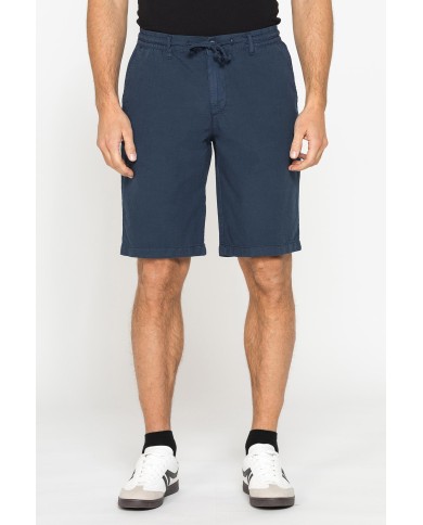 BERMUDA IN RIPSTOP LEGGERO CON ELASTICO E COULISSE