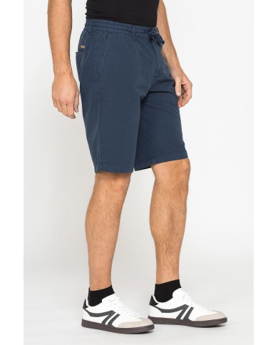BERMUDA IN RIPSTOP LEGGERO CON ELASTICO E COULISSE