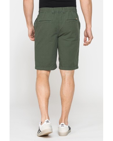 BERMUDA IN RIPSTOP LEGGERO CON ELASTICO E COULISSE