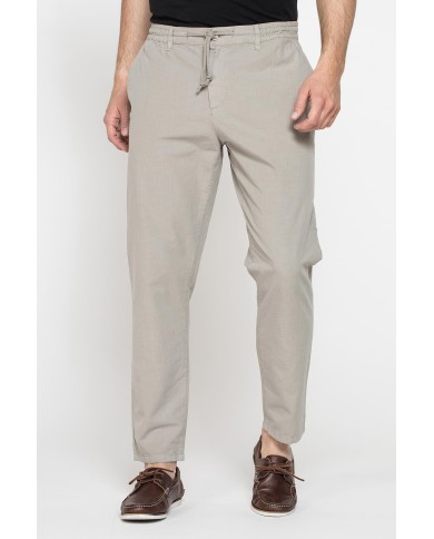 PANTALONI CHINO IN RIPSTOP CON COULISSE IN VITA