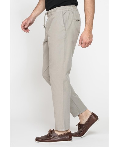PANTALONI CHINO IN RIPSTOP CON COULISSE IN VITA