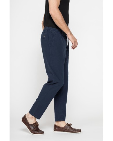 PANTALONI CHINO IN RIPSTOP CON COULISSE IN VITA