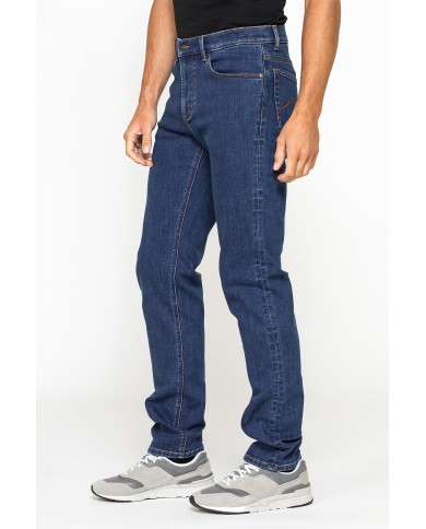 JEANS TERMICO INVERNALE CON FINITURA INTERNA IN FELPA