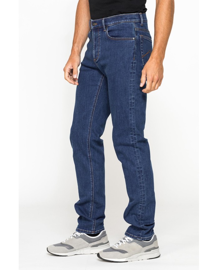 JEANS TERMICO INVERNALE CON FINITURA INTERNA IN FELPA