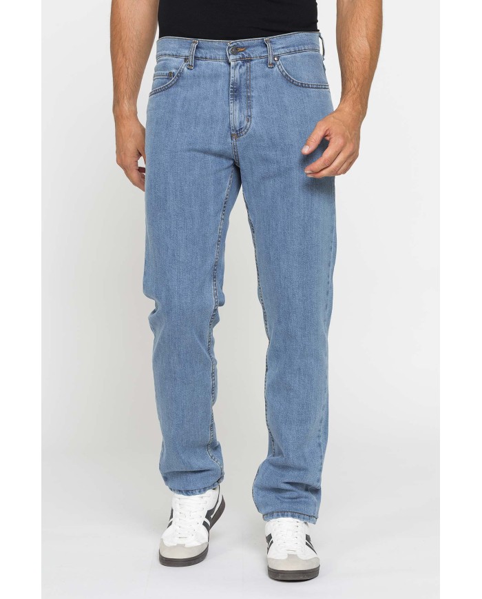 JEANS UOMO 5 TASCHE MOD. 700  IN DENIM ELASTICIZZATO 13 oz.