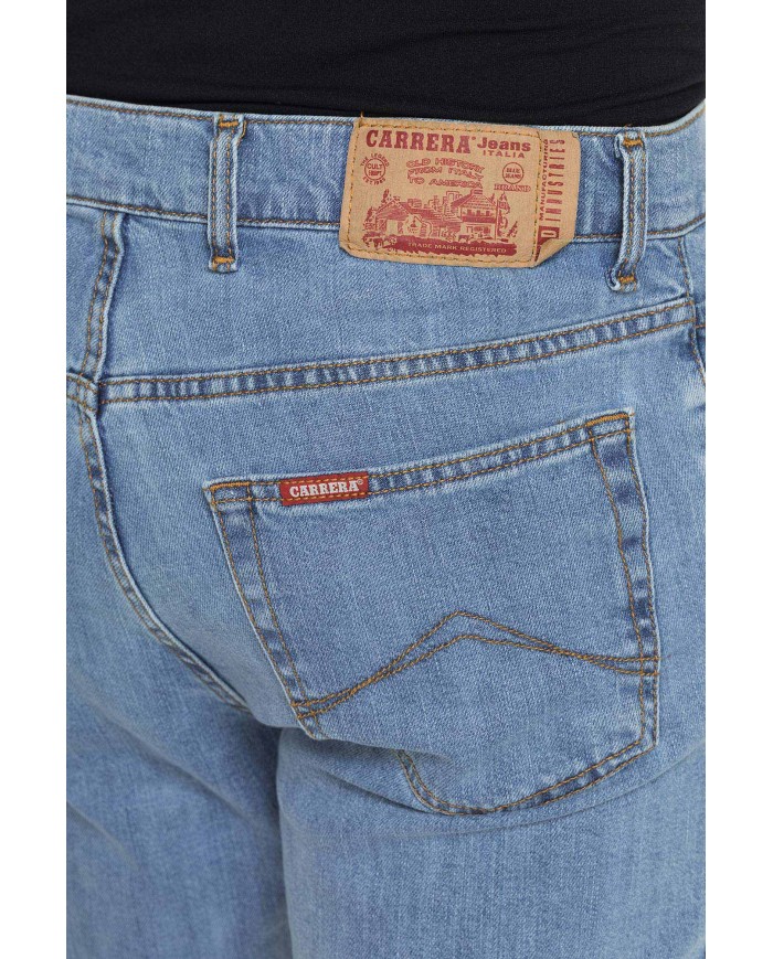 JEANS UOMO 5 TASCHE MOD. 700  IN DENIM ELASTICIZZATO 13 oz.