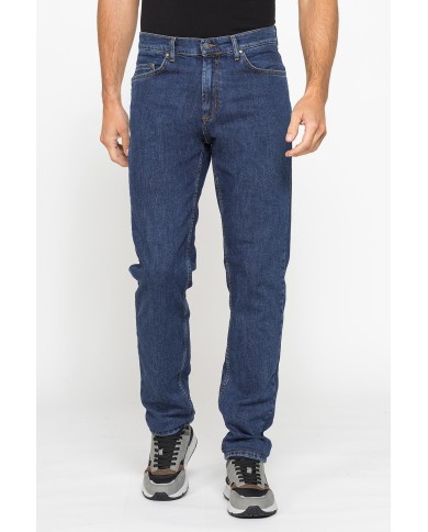 JEANS UOMO 5 TASCHE MOD. 700  IN DENIM ELASTICIZZATO 13 oz.