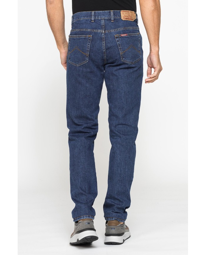 JEANS UOMO 5 TASCHE MOD. 700  IN DENIM ELASTICIZZATO 13 oz.