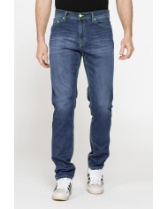 JEANS UOMO MOD. 700 REGULAR FIT CON DETTAGLI A CONTRASTO