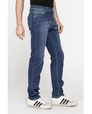JEANS UOMO MOD. 700 REGULAR FIT CON DETTAGLI A CONTRASTO