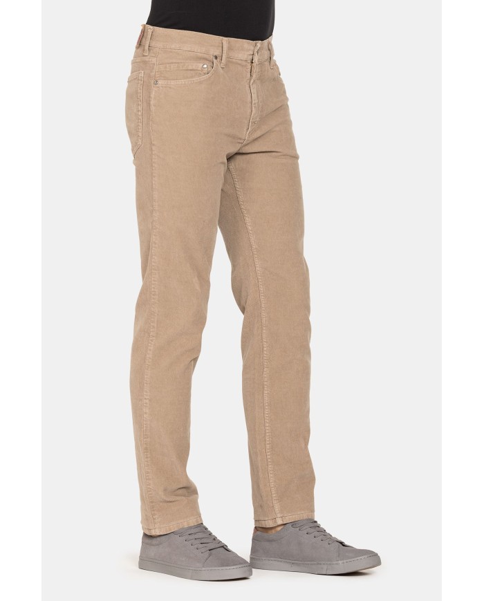 5 TASCHE IN VELLUTO 1000 RIGHE STRETCH MOD. 700 REGOLARE