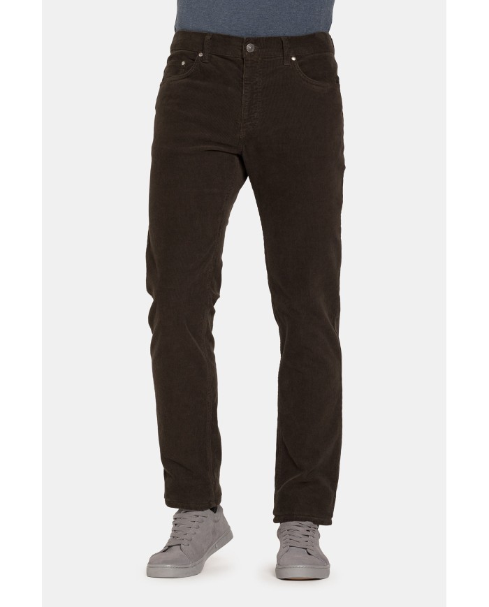 5 TASCHE IN VELLUTO 1000 RIGHE STRETCH MOD. 700 REGOLARE