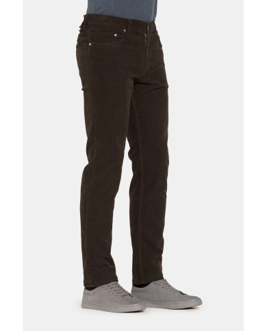 5 TASCHE IN VELLUTO 1000 RIGHE STRETCH MOD. 700 REGOLARE