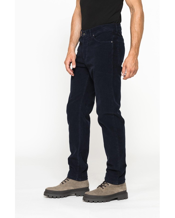 5 TASCHE IN VELLUTO 1000 RIGHE STRETCH MOD. 700 REGOLARE