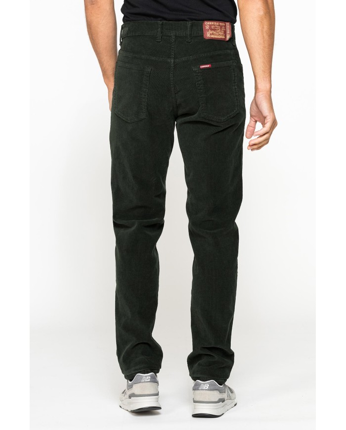 5 TASCHE IN VELLUTO 1000 RIGHE STRETCH MOD. 700 REGOLARE