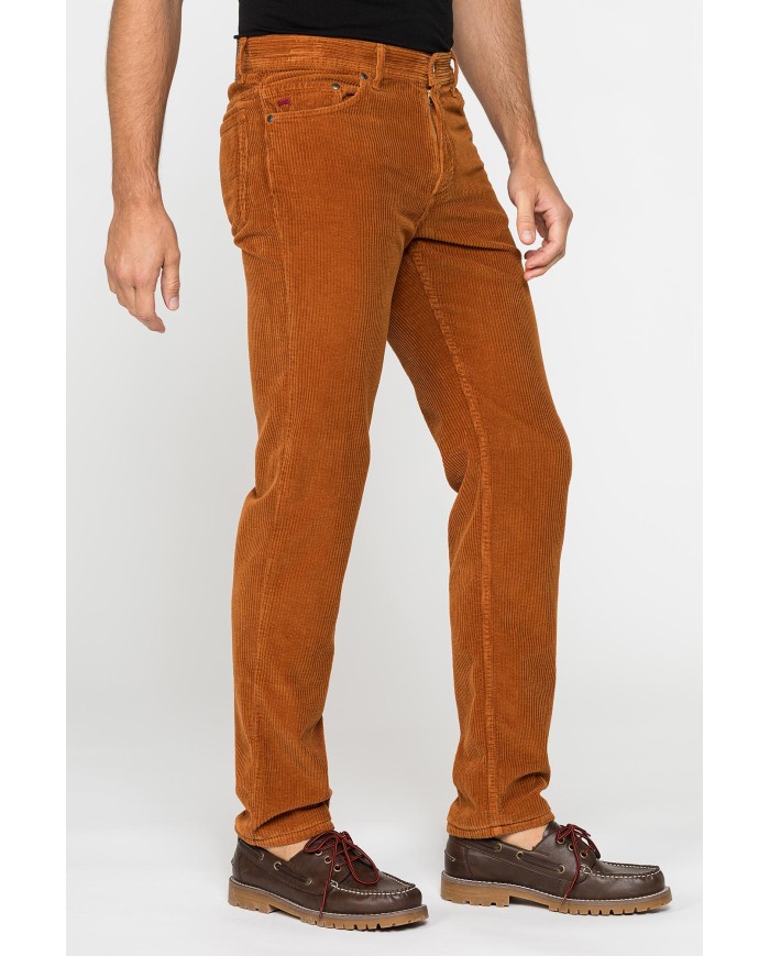 PANTALONE MOD. 700 REGOLARE IN VELLUTO  250 RIGHE