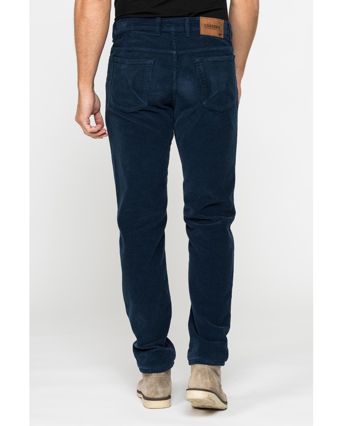 PANTALONE MOD. 700 REGOLARE IN VELLUTO  250 RIGHE