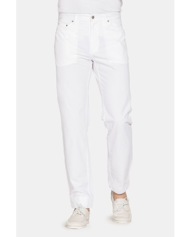 PANTALONE POPELINE MOD. 700. Vita regolare gamba comoda