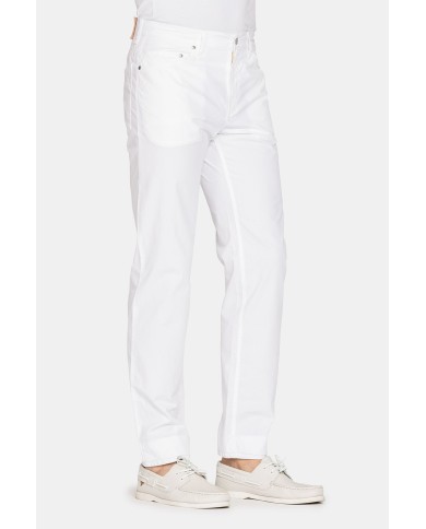 PANTALONE POPELINE MOD. 700. Vita regolare gamba comoda