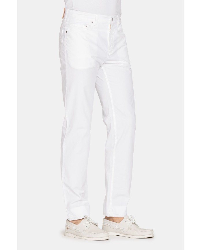 PANTALONE POPELINE MOD. 700. Vita regolare gamba comoda