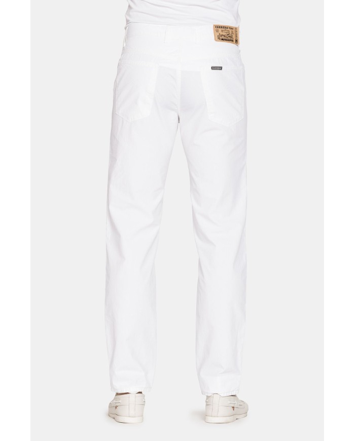 PANTALONE POPELINE MOD. 700. Vita regolare gamba comoda