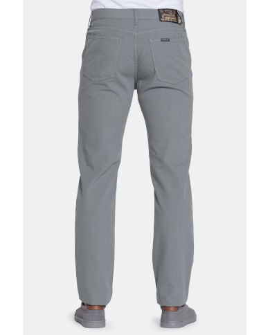 PANTALONE 5TASCHE MOD.700 IN TELA FIAMMATA. Vita regolare con zip gamba comoda.