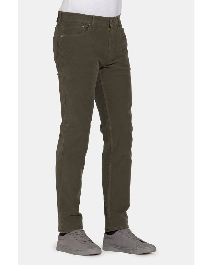 PANTALONE IN FUSTAGNO STRETCH MOD. 700 REGOLARE