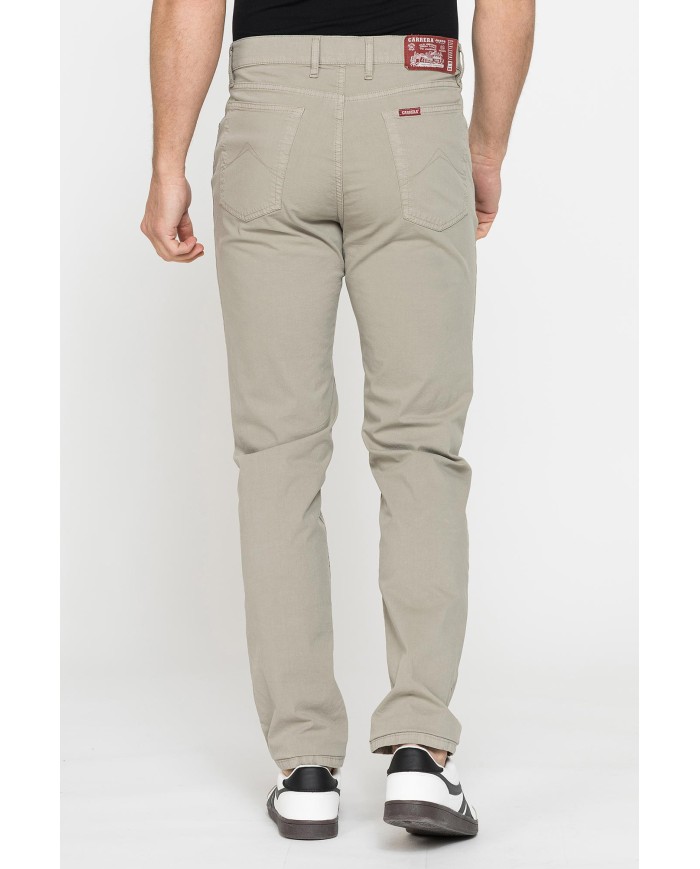 PANTALONE 5 TASCHE IN TELA LEGGERA ELASTICIZZATA