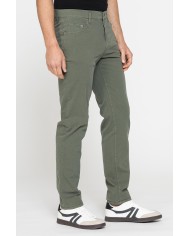 PANTALONE 5 TASCHE IN TELA LEGGERA ELASTICIZZATA
