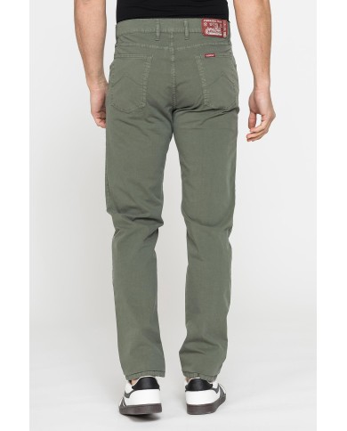 PANTALONE 5 TASCHE IN TELA LEGGERA ELASTICIZZATA