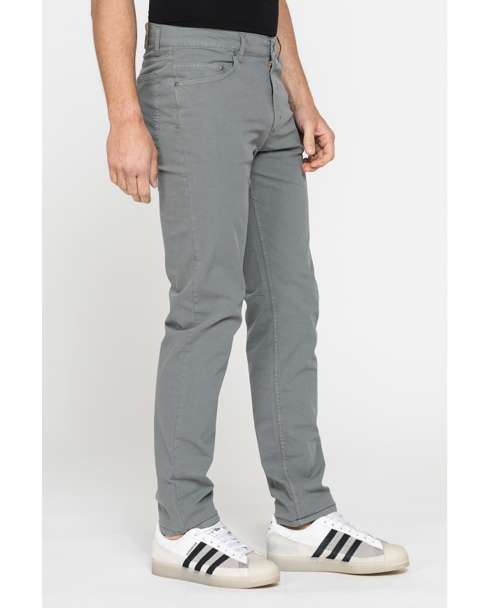 PANTALONE 5 TASCHE IN TELA LEGGERA ELASTICIZZATA