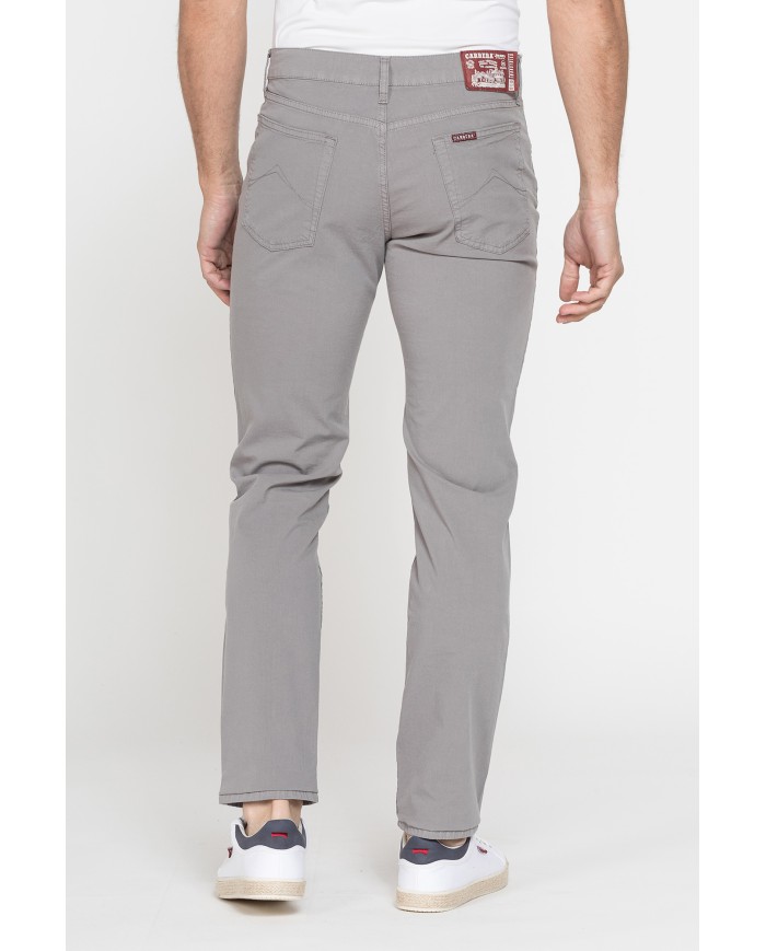 PANTALONE 5 TASCHE IN TELA LEGGERA ELASTICIZZATA