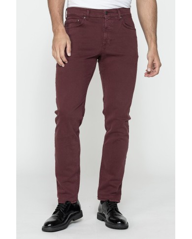 JEANS UOMO COLORATO MOD. 700  IN BULL DENIM ELASTICIZZATO