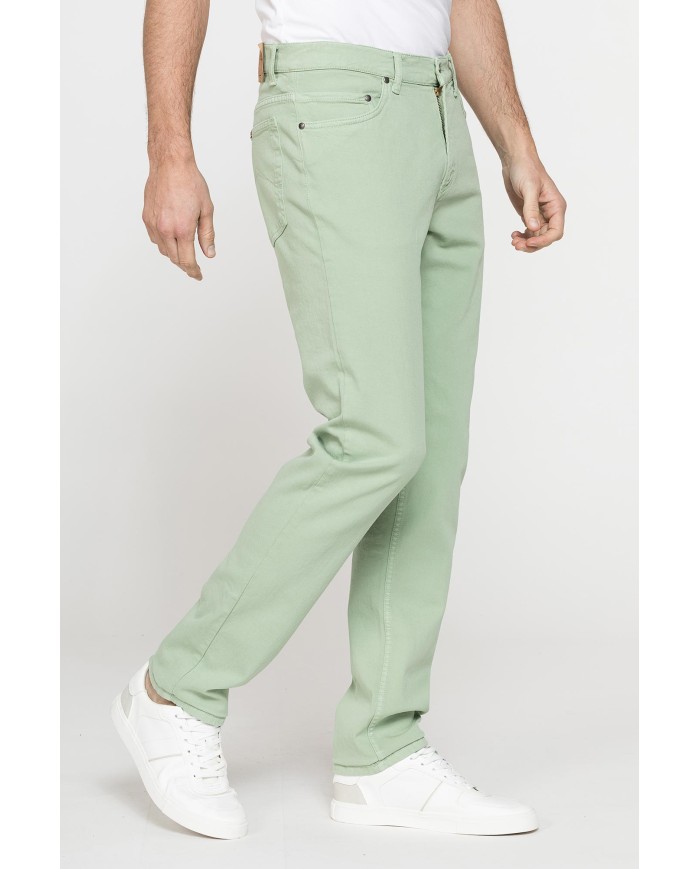 JEANS UOMO COLORATO MOD. 700  IN BULL DENIM ELASTICIZZATO