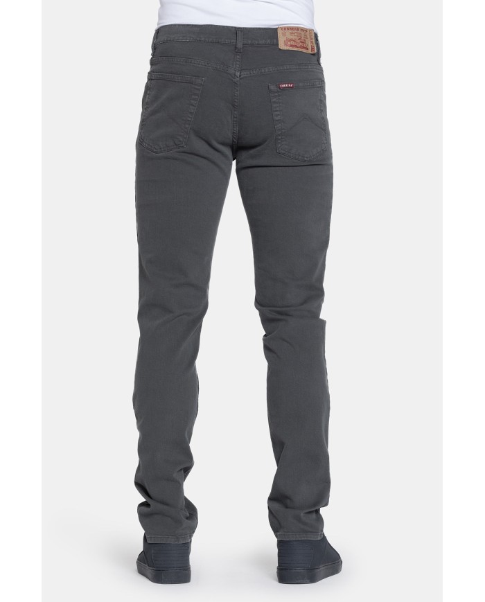 JEANS UOMO COLORATO MOD. 700  IN BULL DENIM ELASTICIZZATO