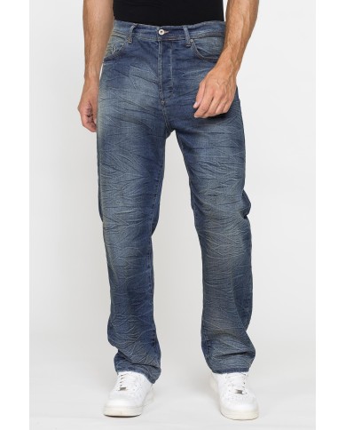 JEANS UOMO MOD. 702 STRAIGHT FIT IN DENIM STRETCH DA 12,5 oz.
