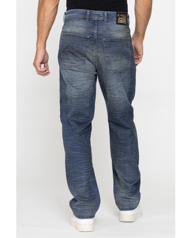 JEANS UOMO MOD. 702 STRAIGHT FIT IN DENIM STRETCH DA 12,5 oz.