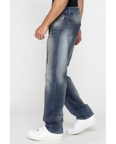 JEANS UOMO MOD. 702 STRAIGHT FIT IN DENIM STRETCH DA 12,5 oz.