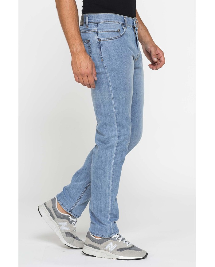 JEANS 5 TASCHE MOD. 707 IN DENIM ELASTICIZZATO 12,5 oz.