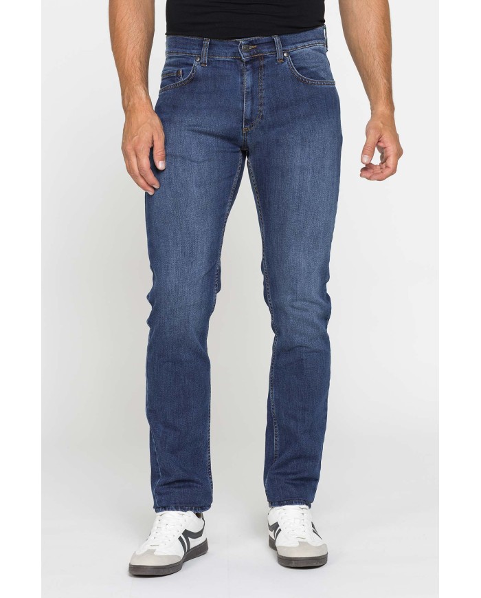 JEANS 5 TASCHE MOD. 707 IN DENIM ELASTICIZZATO 12,5 oz.