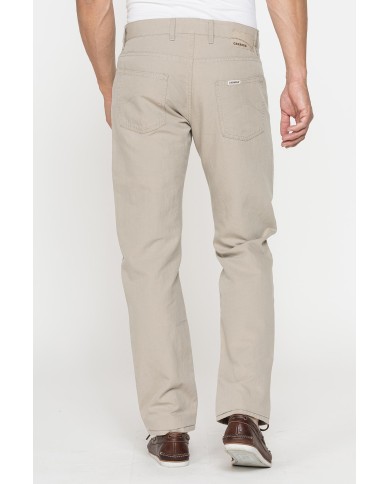 PANTALONE 5 TASCHE MOD. 707 IN TESSUTO MISTO LINO